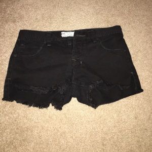 FREE PEOPLE Denim Shorts